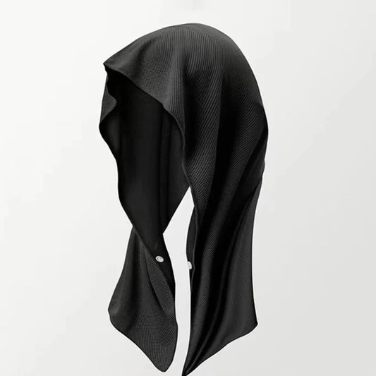 Quick Drying U Cooling Hoodie Towel Beach Camping Gym Building Sun Protection Quick Drying Sports Cooling Towel Headband