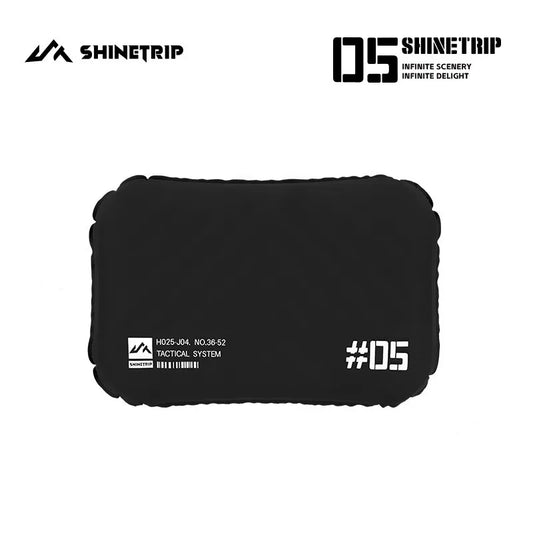 ShineTrip Outdoor Camping Inflatable Pillow Foldable Portable Ultra-light Air Pillow, Comfortable Sleep Pillow with Neck Support