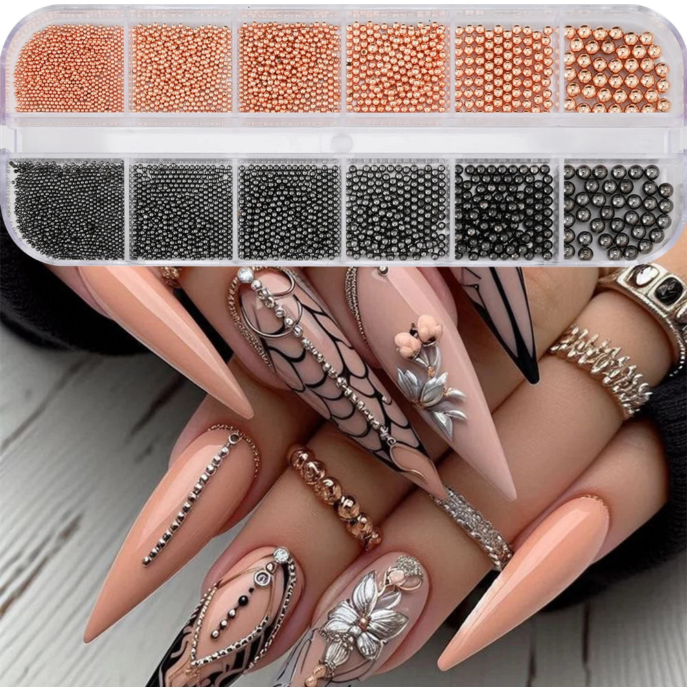 Set di Decorazioni per Nail Art