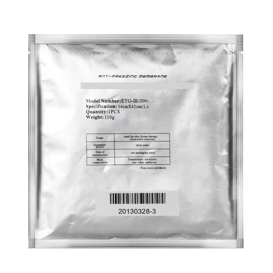 Fat Freezing Membranes Anti Freeze Gel Patches for Cryolipolysis Machine Body Slimming Massager Weight Loss Lipo Cold Therapy