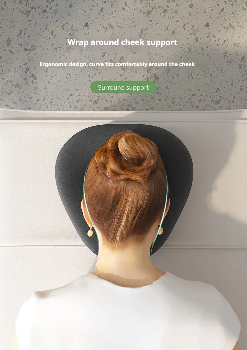 Memory Foam Breathable Head Pillow Ergonomics Lying Down Pillow Rest Support Pillow Body Massage Face Rest Pillow Beauty Salon