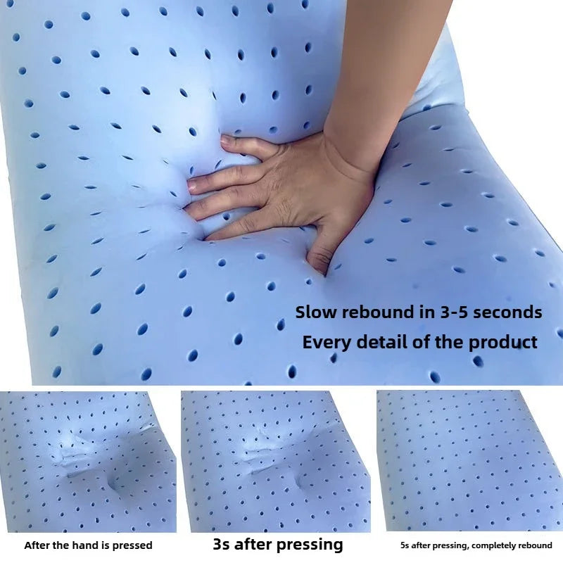 Slow Rebound Bamboo Fiber Bread Memory Pillow Protecting The Cervical Spine Soft Neck Pillows for Sleeping Pillows for Bedroom