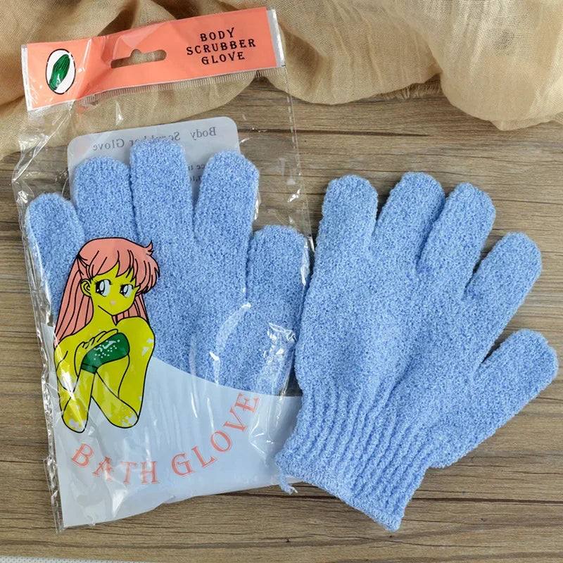 Body Cleaning Washcloth Soft Brush Home Hotel Bathroom Shower Ball Back Scrubber Set Exfoliating Skin Towel Bath Gloves