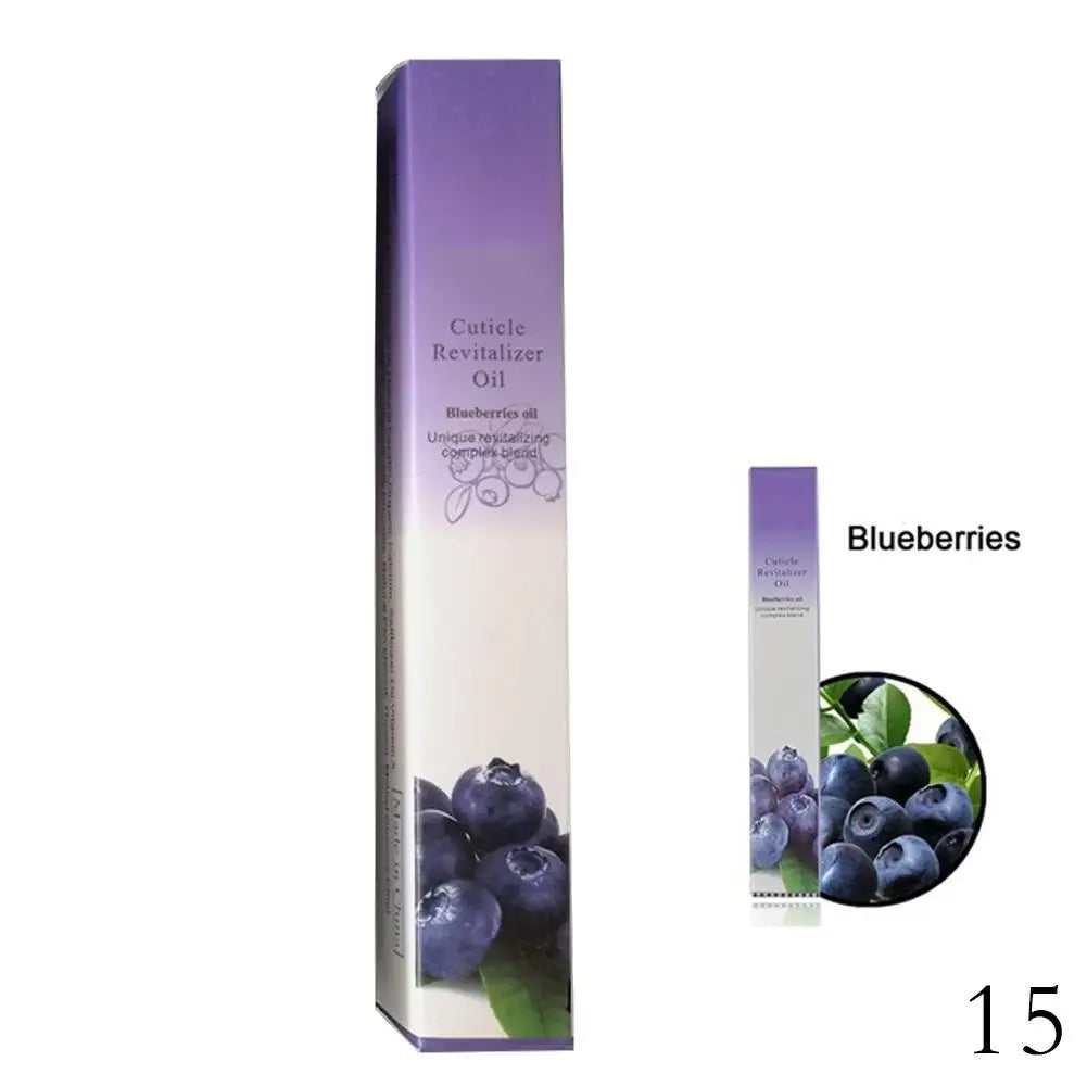 Nutrition Oil Pen for Nail Treatment, Cuticle Revitalizer Oil, Prevent Agnail, Nail Polish, Nourish Skin, 15 Smells