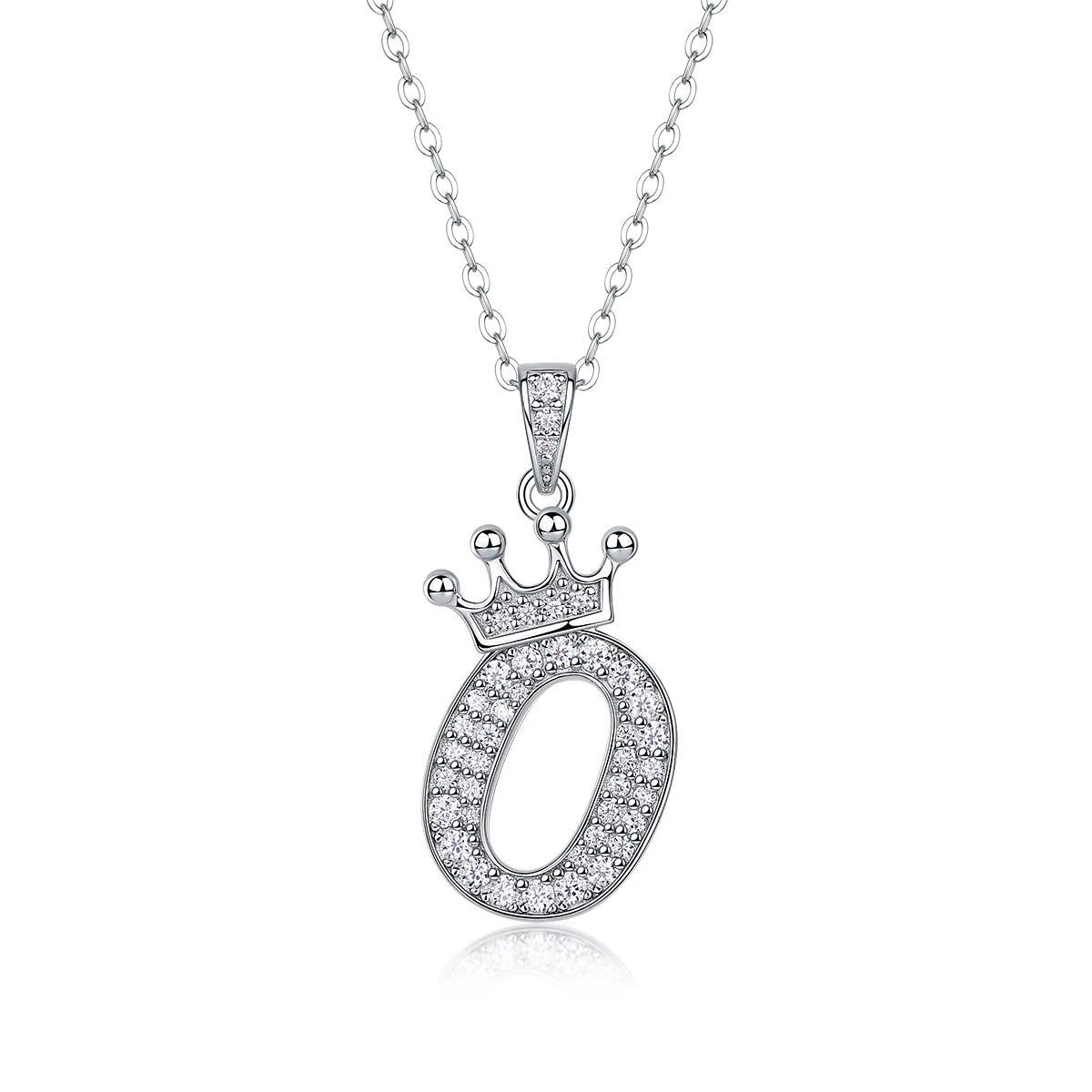Collana con Iniziali in Moissanite