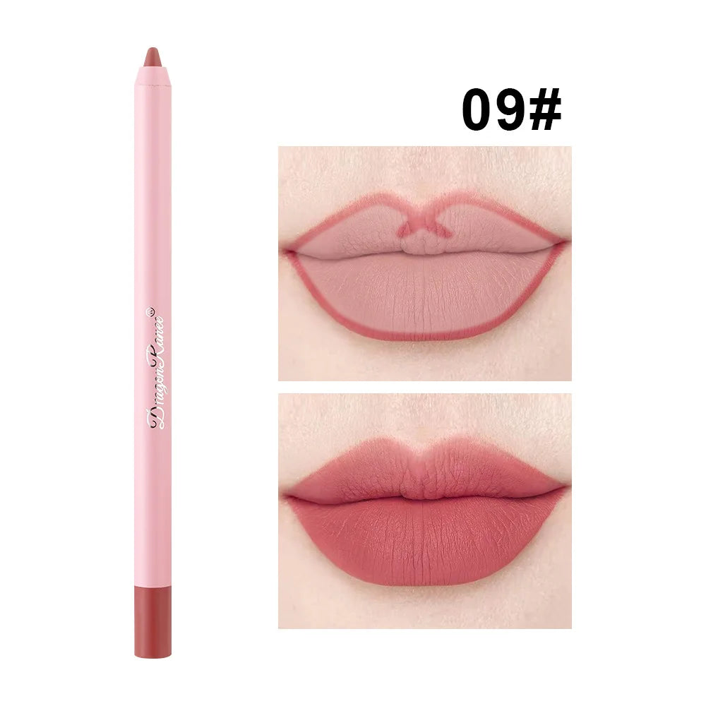 Lipliner Coreano in 12 Tonalità