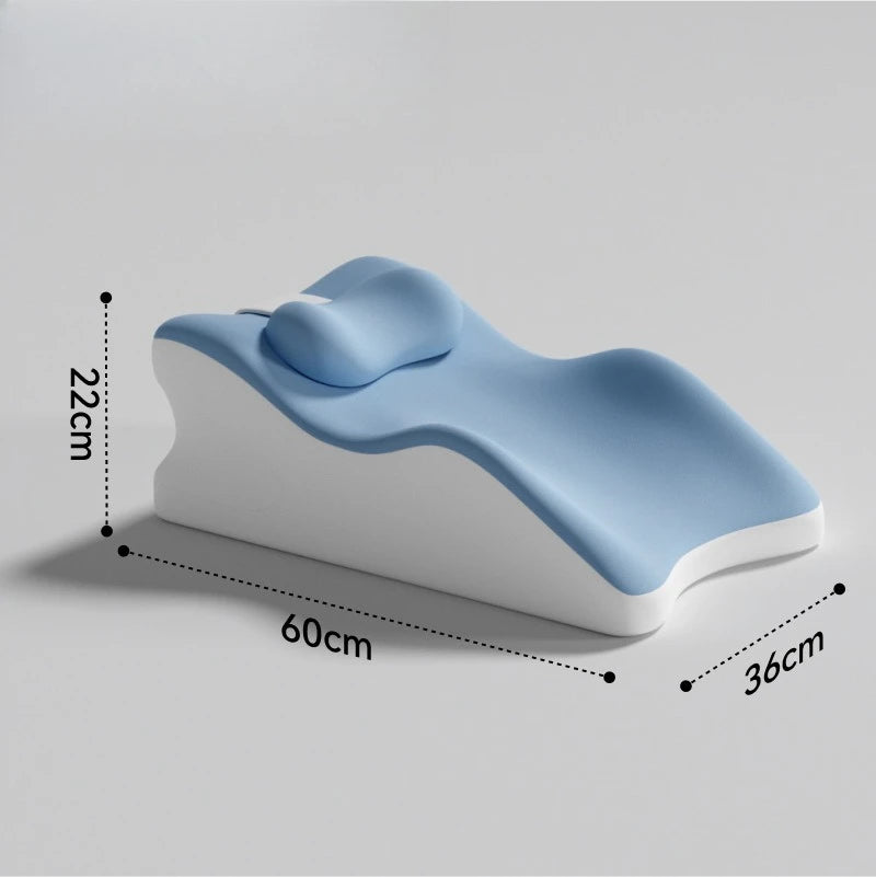 Polyester Cooling Bed Cushion for Adults Multi-Functional Breathable Pillow Summer Floor Mat Phone Reading Stomach Sleeping Pad