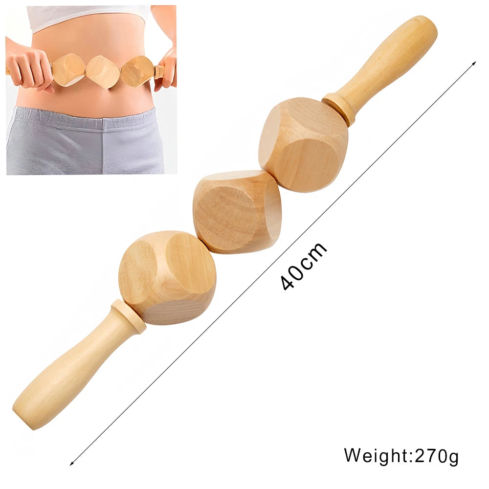 Strumenti Professionali per Massaggi in Legno Massiccio e Bamboo