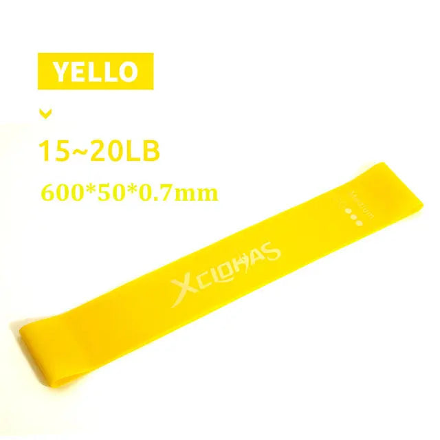 Training Fitness Gum Exercise Gym Strength Resistance Bands Pilates Sport Rubber Fitness Bands Crossfit Workout Equipment