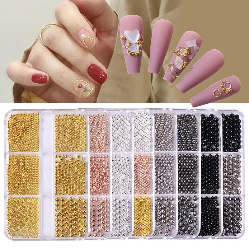 Set di Decorazioni per Nail Art