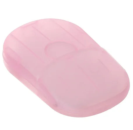 Portable Soap Paper Disposable Travel Camping Mini Cleaning Soaps for Washing Cleaning Hand for Outdoor Hiking Outdoor Supplies