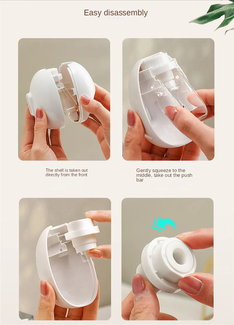Cartoon Toothpaste Dispenser Automatic Toothpaste Squeezer New Wall-Mount Holder Toothbrush Rack Bathroom Washroom  Accessories