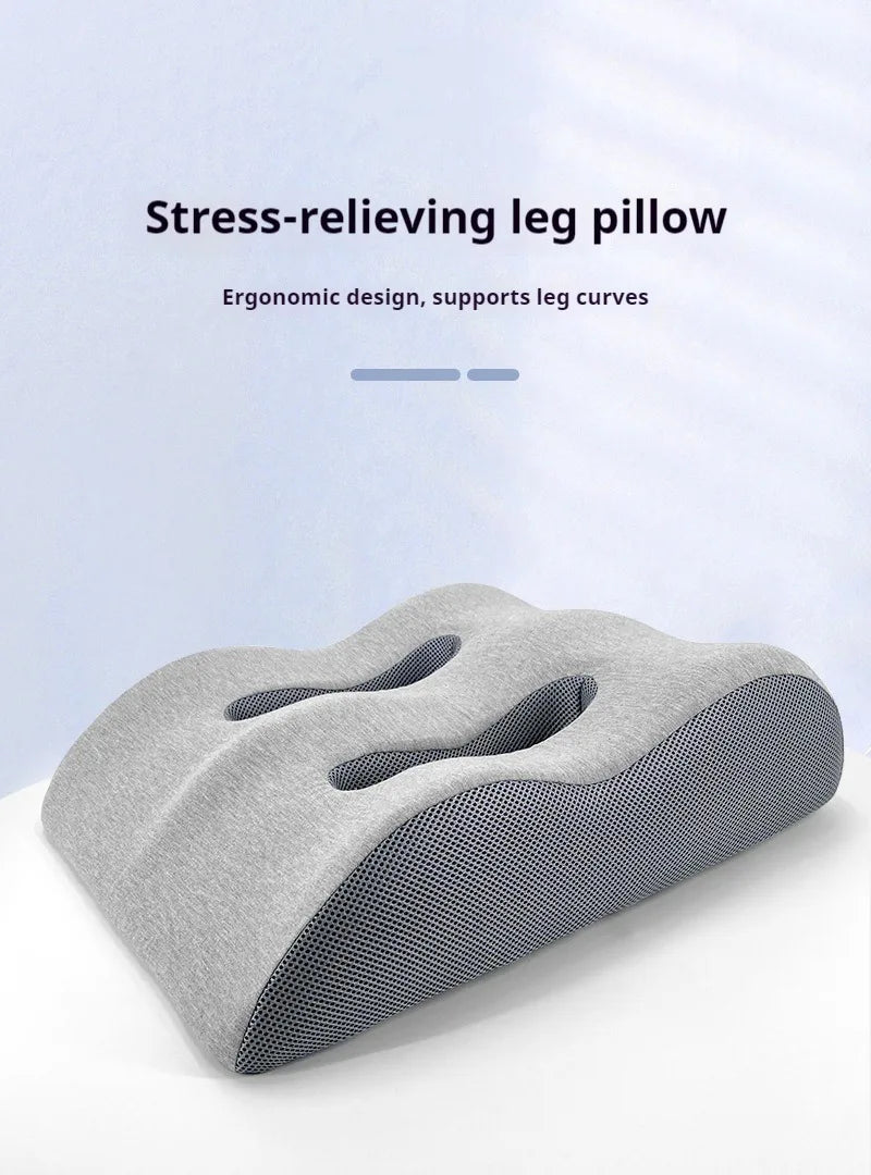 Ergonomic Memory Foam Leg Foot Raiser Pillow Support Cushion Foot Stress Relief Cushion Massage Support Body Pillow For Pregnant