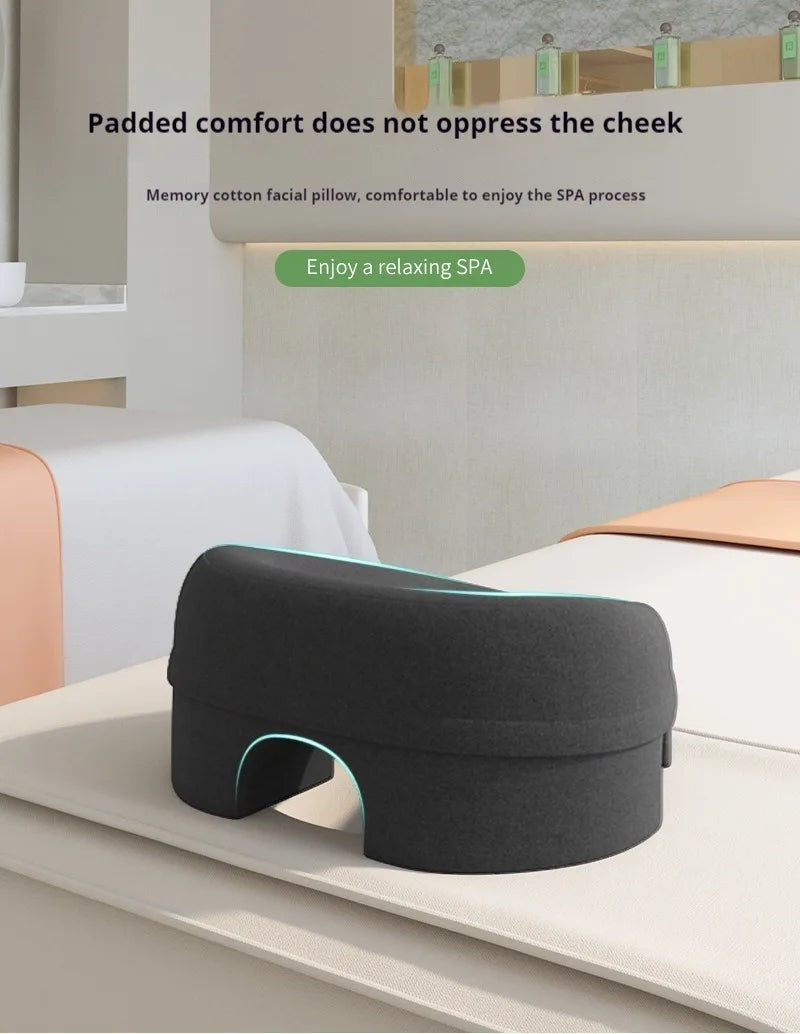 Memory Foam Breathable Head Pillow Ergonomics Lying Down Pillow Rest Support Pillow Body Massage Face Rest Pillow Beauty Salon