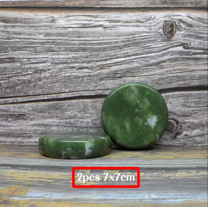 Pietre per Massaggio caldo/freddo in Giada Naturale