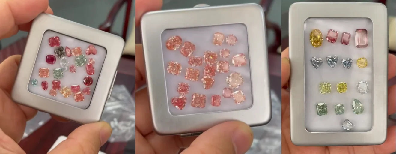 Diamanti Lab Grown Taglio Brillante da ct 3,00 a ct 7,00
