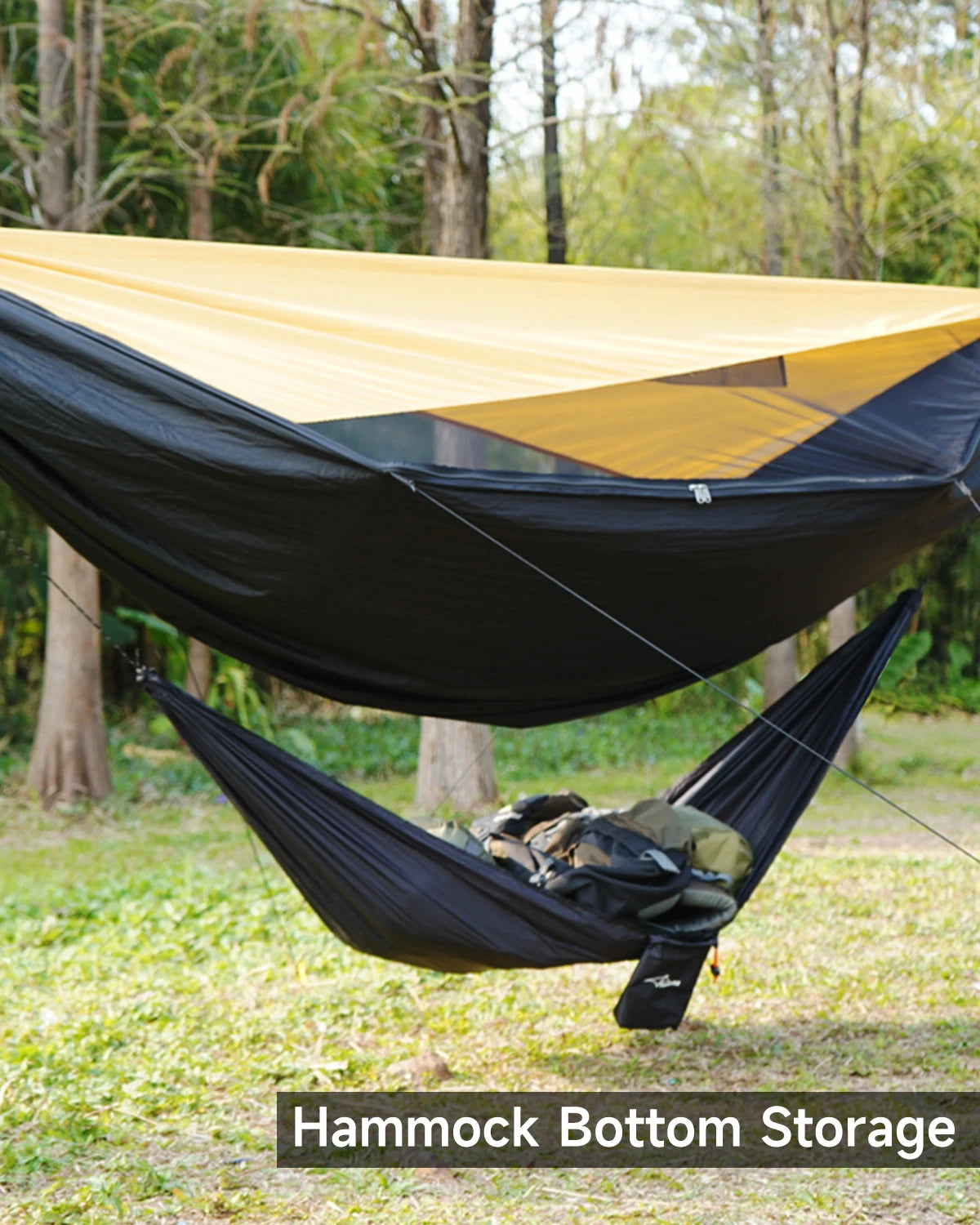 Compact Storage Organizer for Camping Hammocks Waterproof Camping Gear Storage Portable Hammock Accessory for Hiking Backpacking