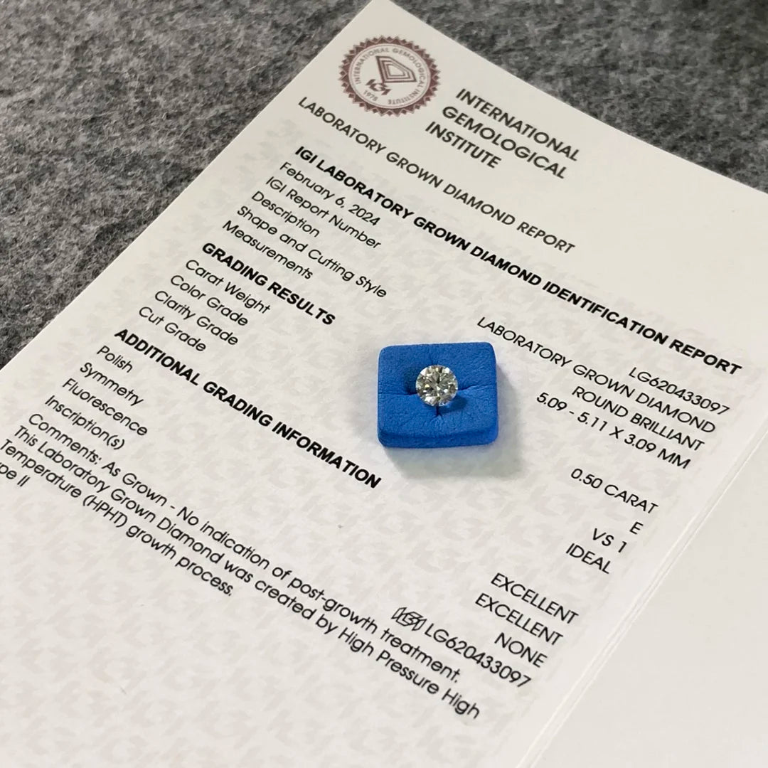 Diamanti Lab Grown Taglio Brillante da ct 0,50 a ct 1,70