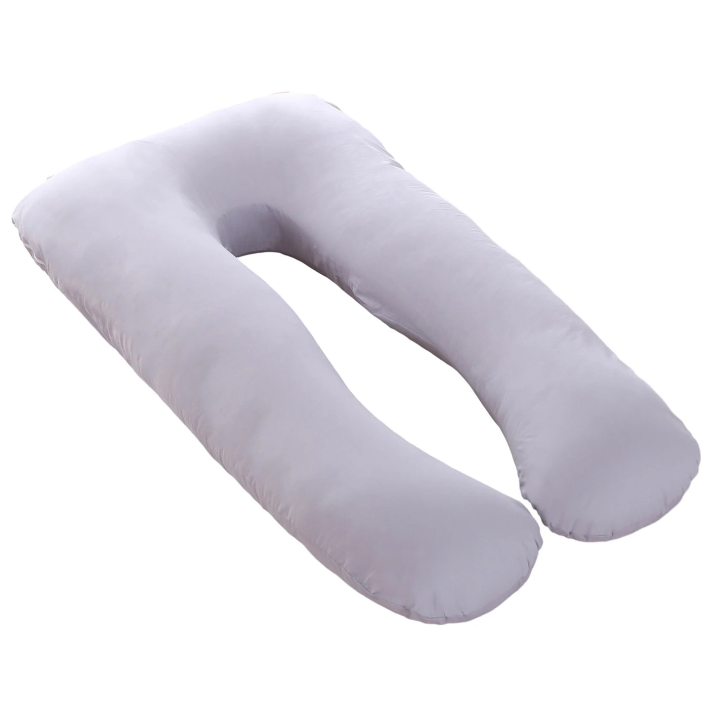 Full Body Support U-Shaped Pillow Cotton Pillowcase Comfy Breathable Pillow Case For Living Room U-shaped nap pillow Case