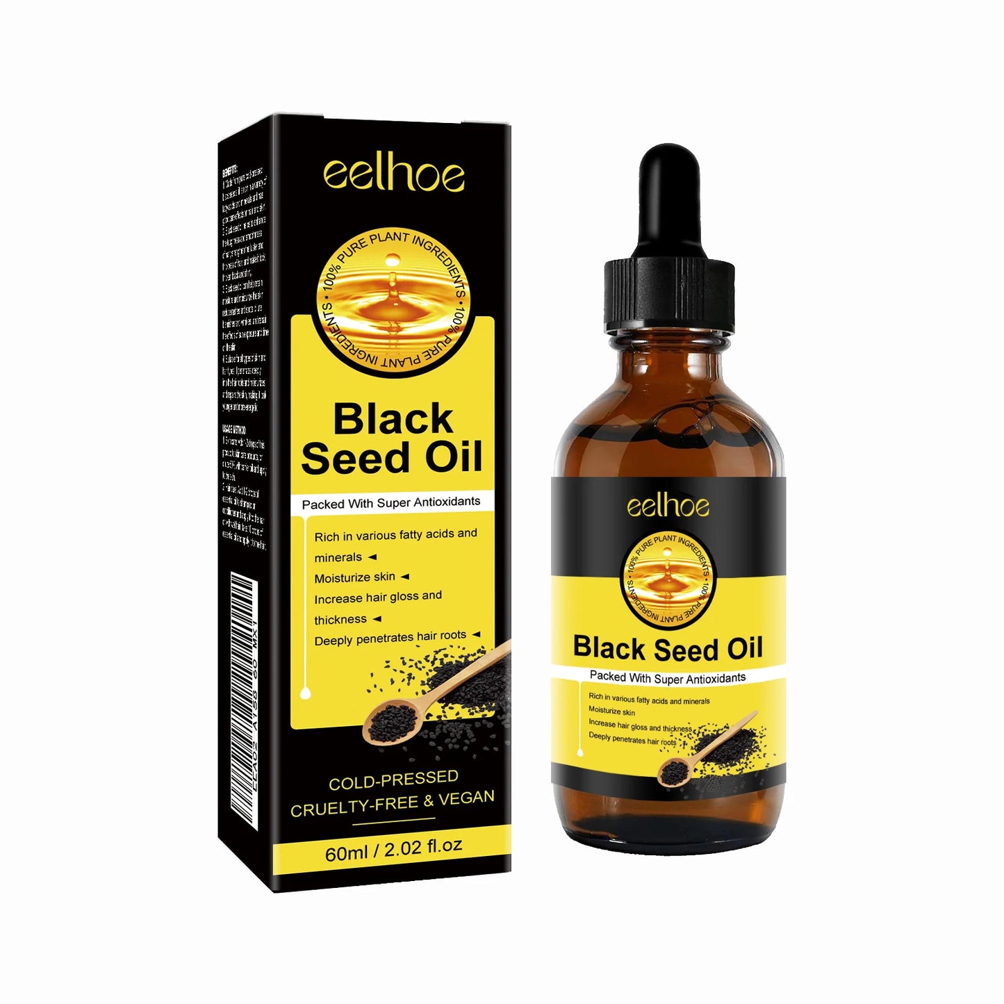 Hair Growth Essential Oil. Effectively Repair Baldness and Hair Loss Symptoms
