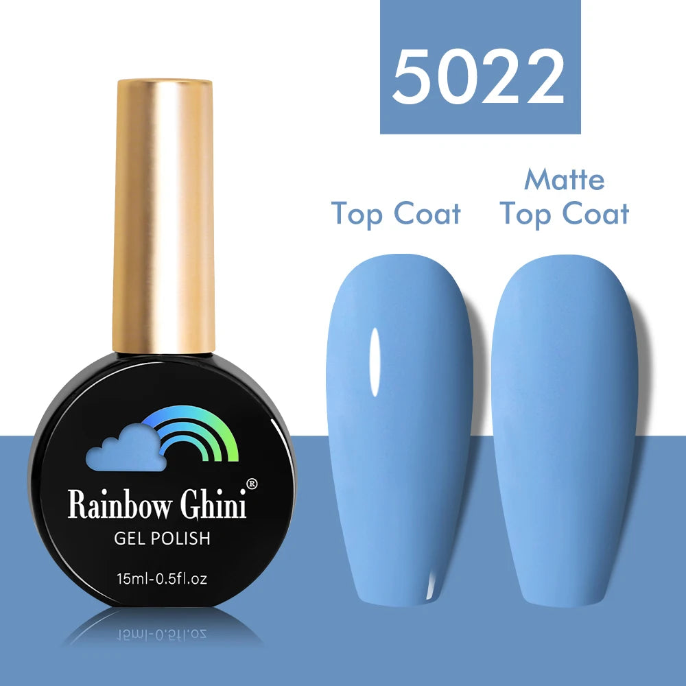 Rainbow Ghini 15ml Glitter Dark Red Gel Nail Polish Semi-Permanent Varnish UV Pale Red Nail Gel Art Supplies for Professionals