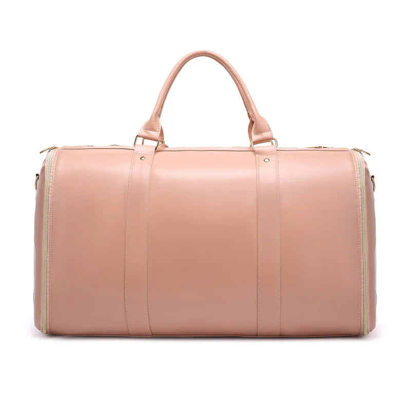 75L Large Capacity PU Foldable Travel Bag Lightweight Traveling Duffel Bag for Women Men Tote Bag Carry On Luggage Bag