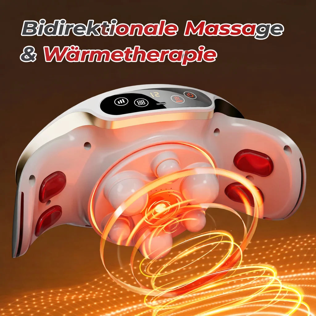 Automatic Abdominal Massager,Electric Stomach Massager Machine for Flattening Belly,Multiple-use for Waist Abdomen Back Neck Leg