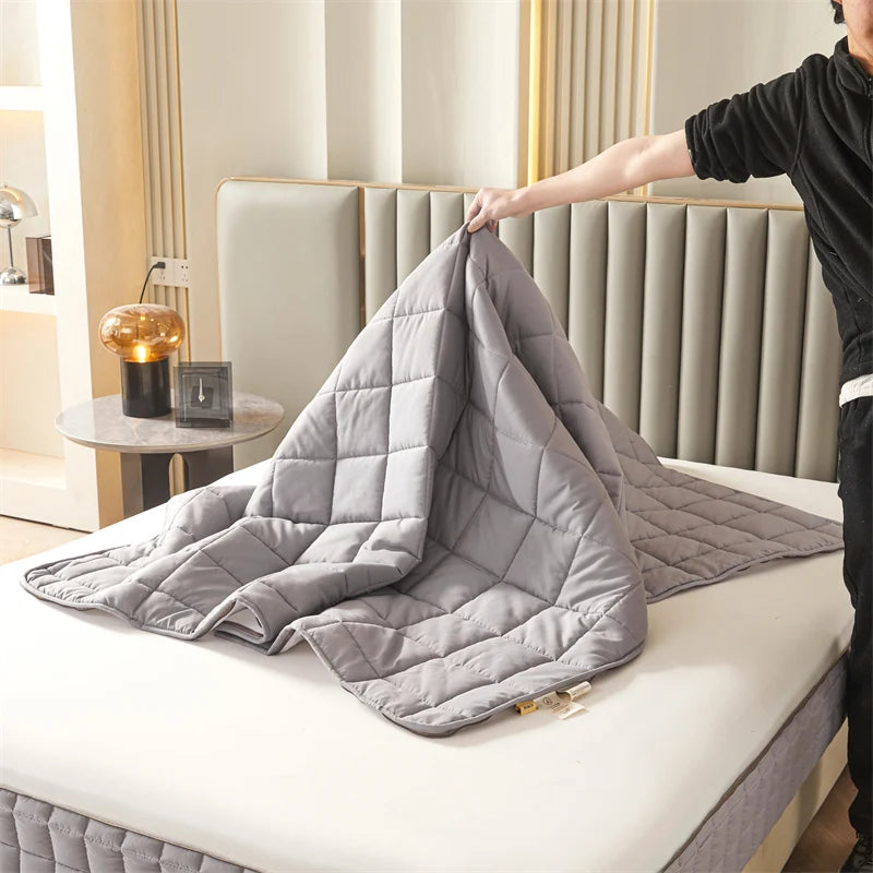 Six Sides All Inclusive Mattress Cover with Zipper Thicken Fitted Sheet Quilted Mattress Protector Pad Couple Customized Size