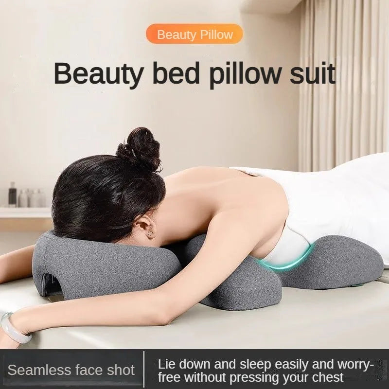 Memory Foal Salon Massage Pillow Universal Face Cradle for Massage SPA Beauty Salon Pad Relax U Shape Face Pillow