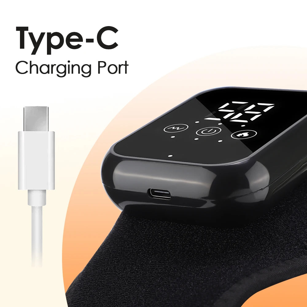 Electric foot and hand massager can vibrate and heat the ankles and ankles, and the bracket joints are portable, which can relax