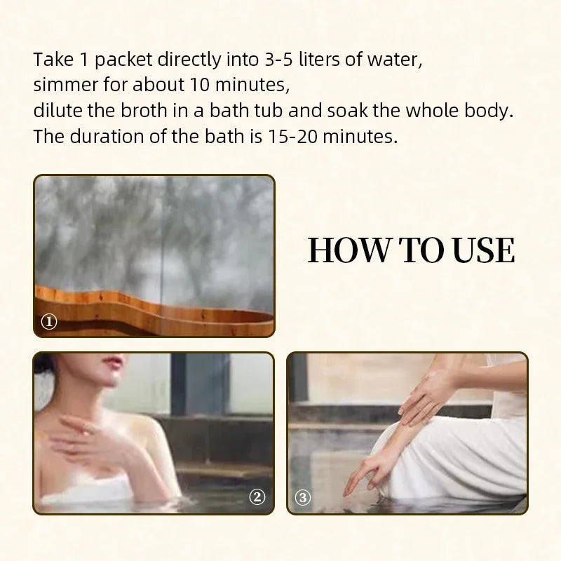 Indigestion Bath Bag Diarrhea Bloating Promote Digestion Aid Dyspepsia Relief Stomach Flatulence Medicine Body Detox Care
