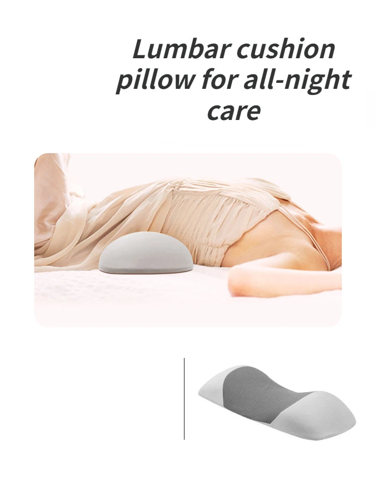 Lumbar Support Pillow for Sleeping Memory Foam Back Lumbar Support Cushion  Back Support Bed Pillow Waist Support Back Sleepers
