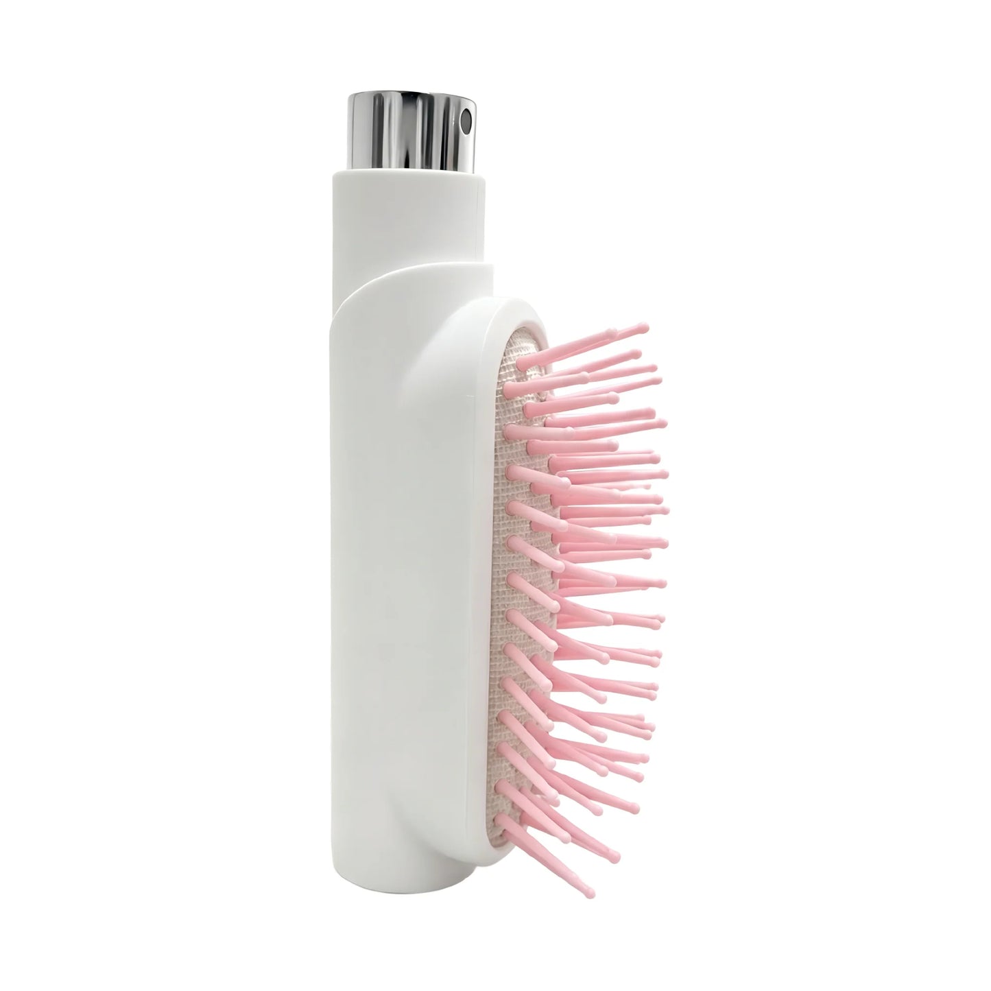 2 In 1 Spray Hair Brush Refillable Water Mist Comb Portable Detangling Scalp Massage Anti Frizz Hair Styling Travel Brush