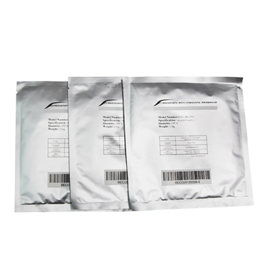 Fat Freezing Membranes Anti Freeze Gel Patches for Cryolipolysis Machine Body Slimming Massager Weight Loss Lipo Cold Therapy