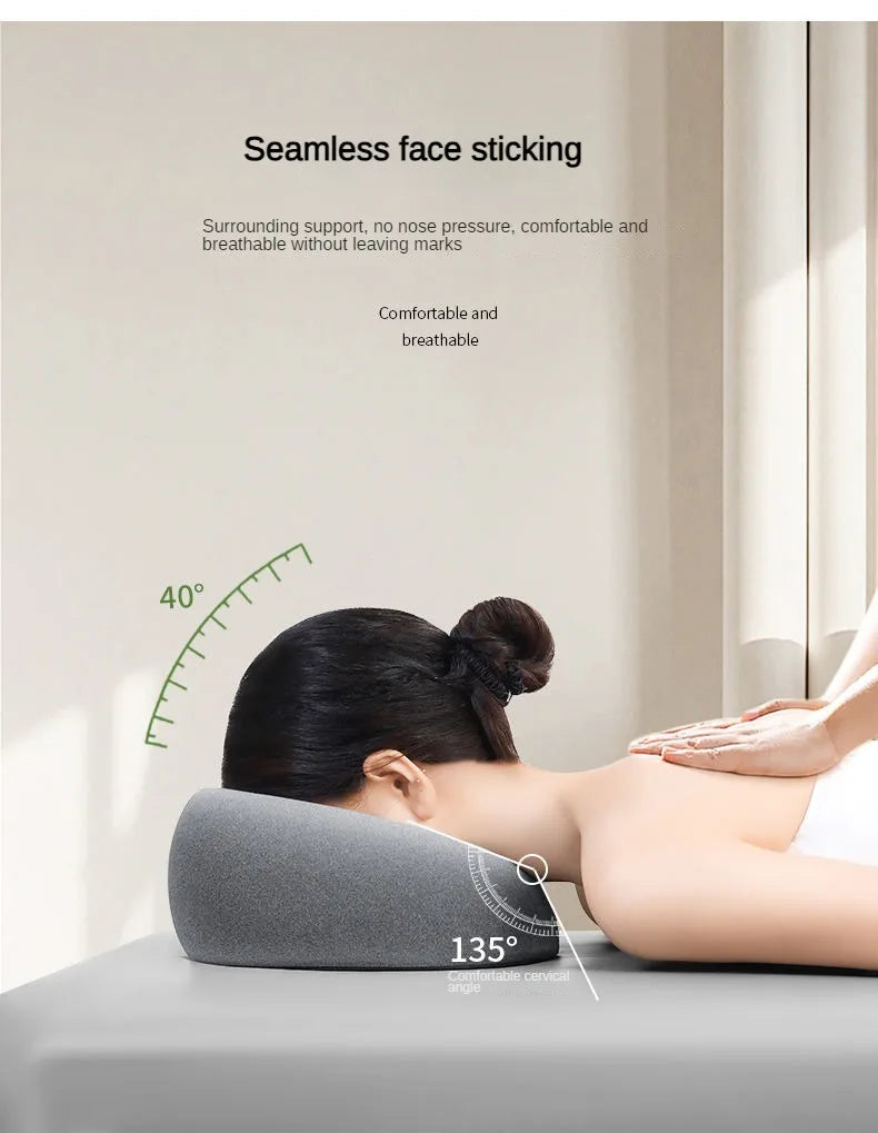 Memory Foal Salon Massage Pillow Universal Face Cradle for Massage SPA Beauty Salon Pad Relax U Shape Face Pillow