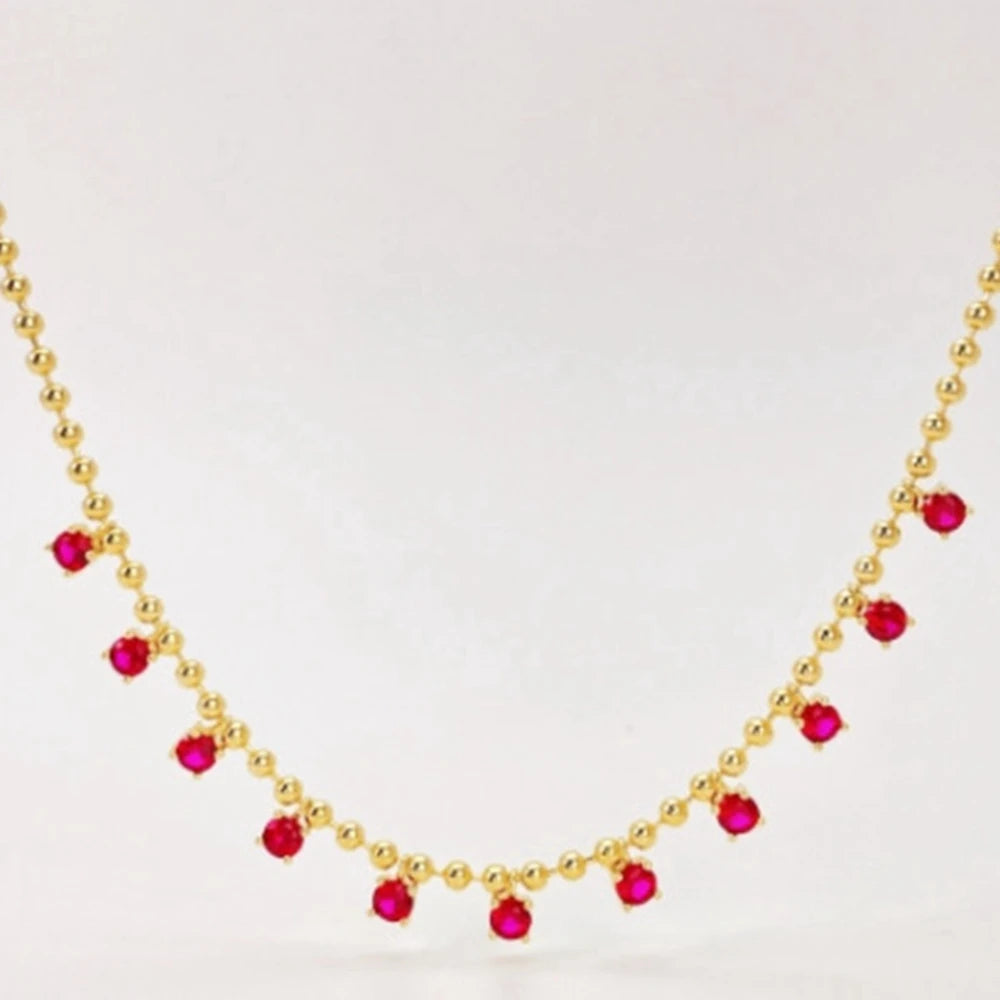 Wong Rain Vintage Solid 925 Sterling Silver Emerald Sapphire Ruby Gemstone Pendant Necklace Fine Jewelry for Women Wholesale