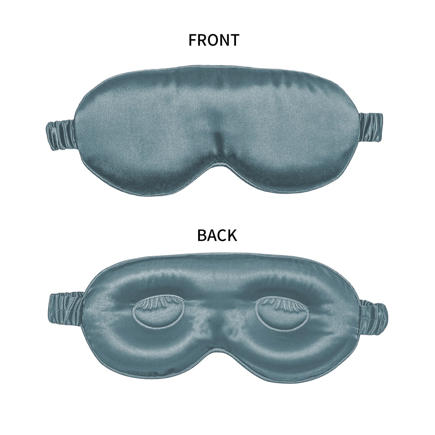100% Pure Mulberrry Silk Sleep Mask,3D Contoured No Pressure Eye Covers,Soft Blindfold For Sleeping,Luxury Silk Sleep Eyemask