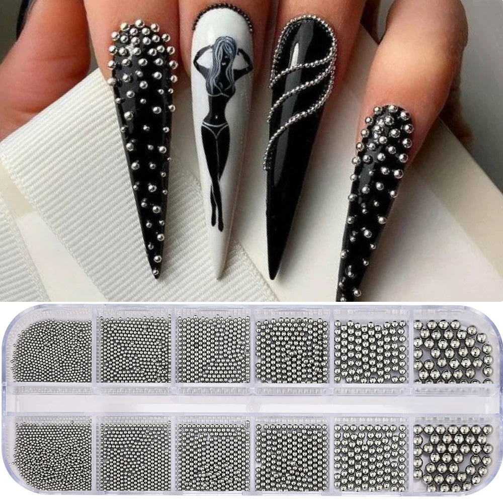 Set di Decorazioni per Nail Art