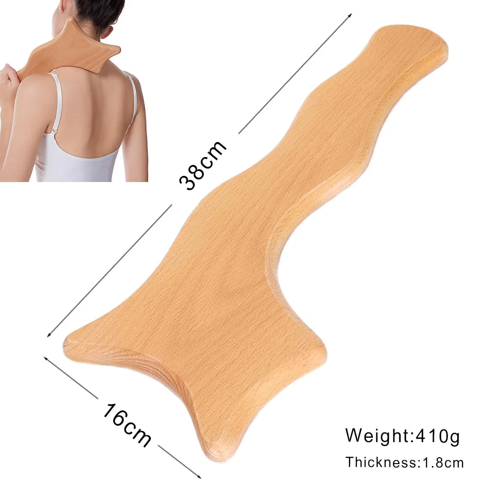 Strumenti Professionali per Massaggi in Legno Massiccio e Bamboo