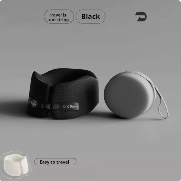 Travel Pillow U-Shape Pure Memory Foam Neck Pillow For Airplane Office Nap Cervical Pillows Flight Sleeping Head Neck Support