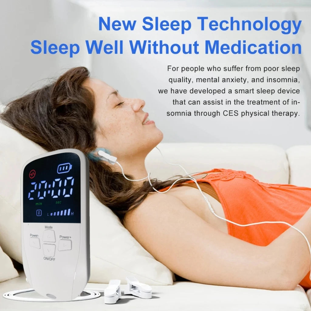 HLKGO Pro CES Therapy Device - Clinically Proven for Insomnia, Depression & Chronic Pain