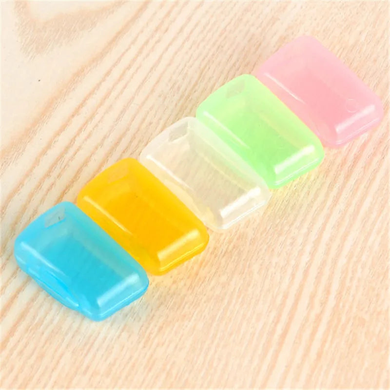 Travel Accessories Toothbrush Tube Cover Case Cap Fashion Plastic Suitcase Holder Baggage Boarding Portable Bathroom Accessories