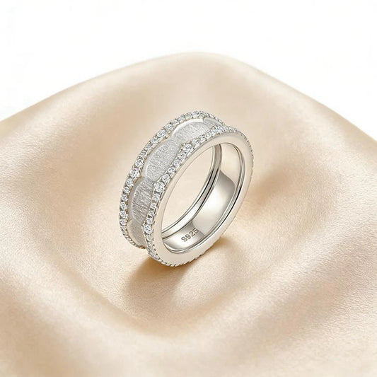 Wong Rain Vintage 925 Sterling Silver 3EX VVS1 D Color Real Moissanite Diamonds Row Rings Fine Jewelry Band Anniversary Gifts