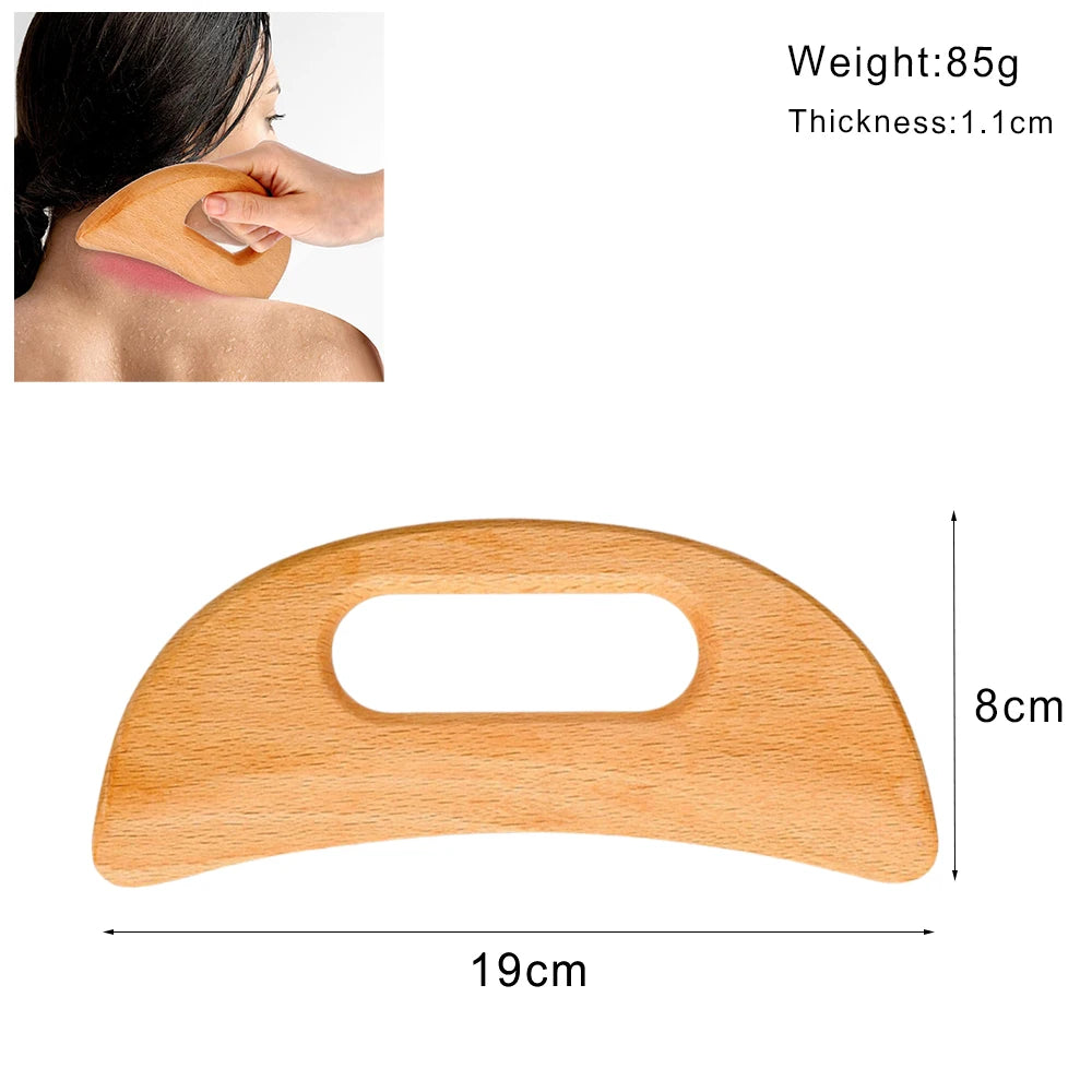 Strumenti Professionali per Massaggi in Legno Massiccio e Bamboo