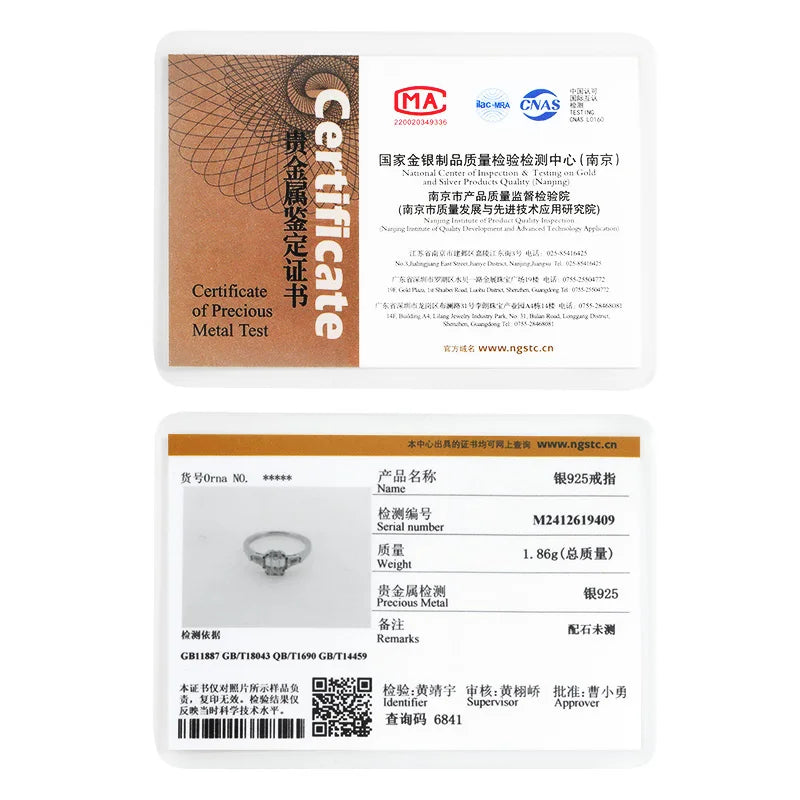 1-4 Carat Emerald Cut Moissanite Rings for Women D VVS1 Three Stone Diamond Engagement Ring Side Baguettes 925 Silver Jewelry