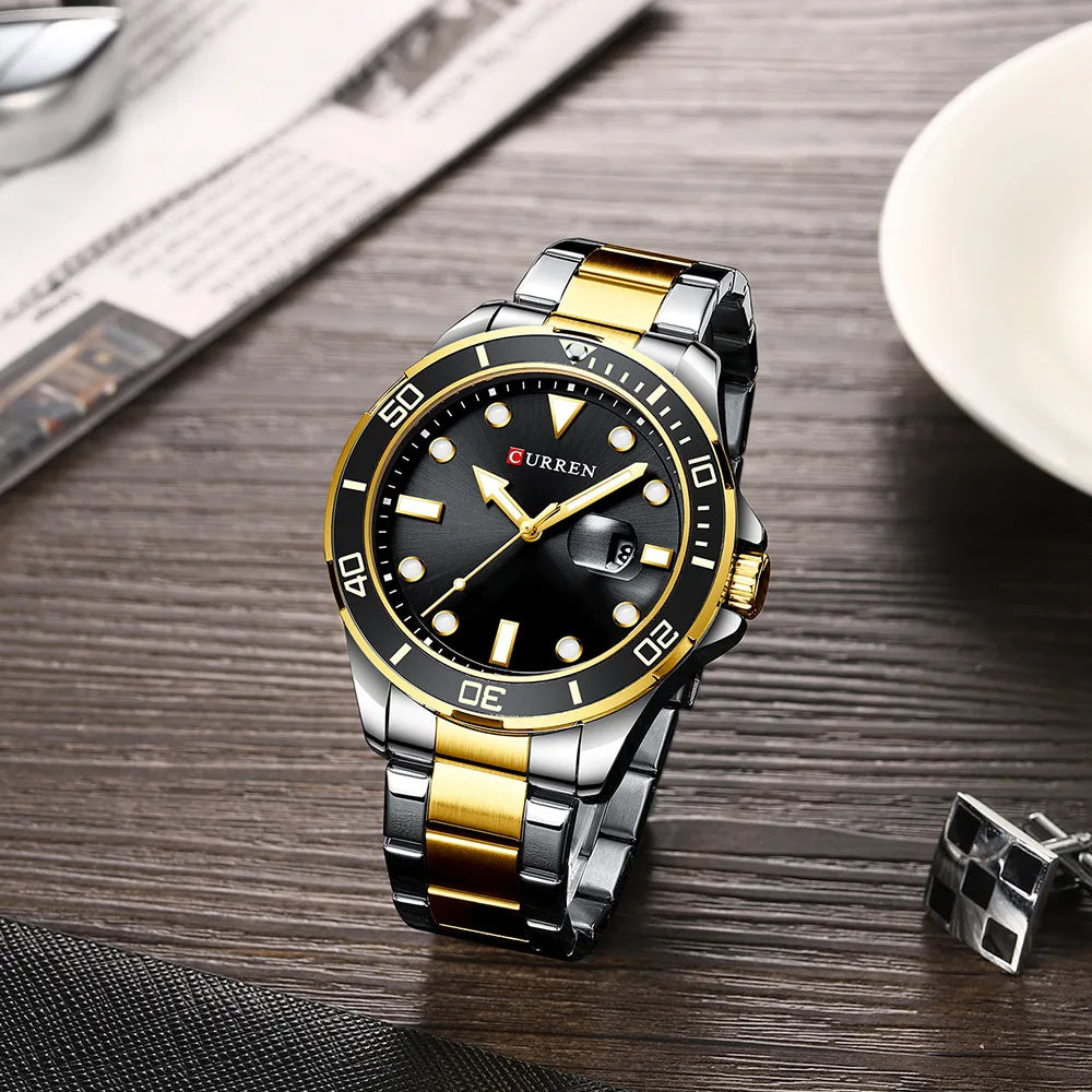 Orologio CURREN: Omaggio al Rolex Submariner 