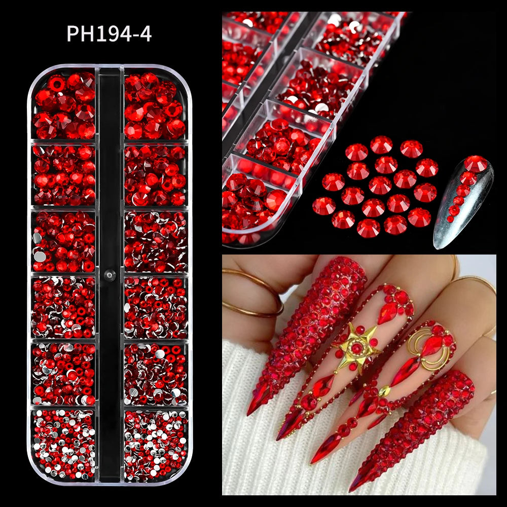 Set di Decorazioni per Nail Art