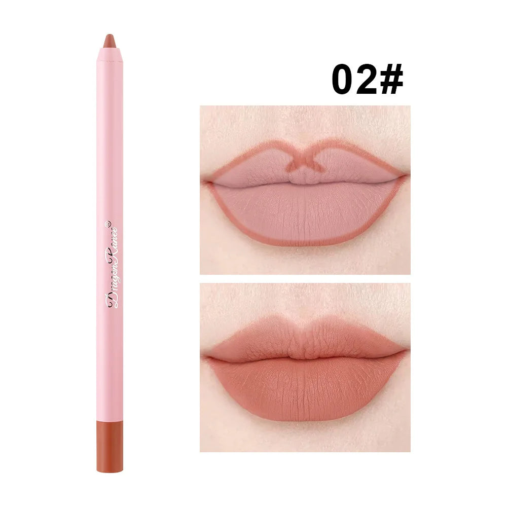 Lipliner Coreano in 12 Tonalità