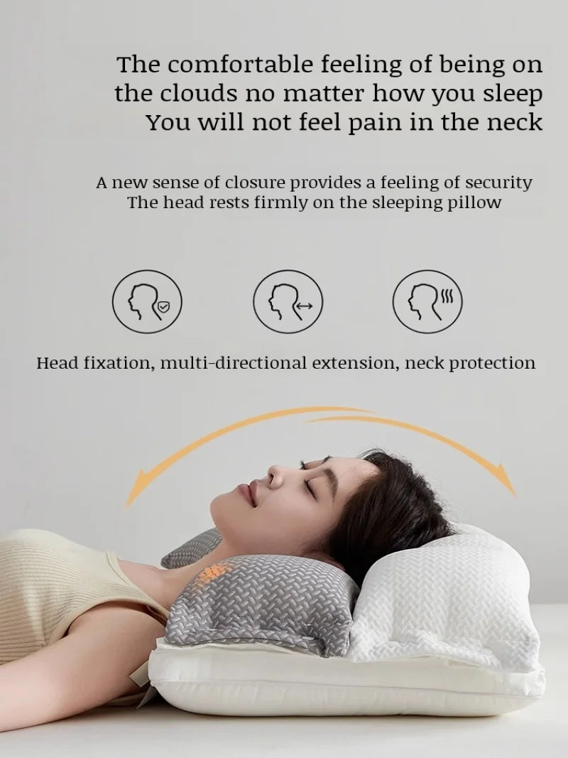 Doublelayer neck pillow special source sleep pillow core sleep aid sound sleep pillow