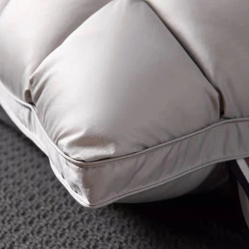 Goose Down Pillow 100% White Goose Feather Pillow Core Five-Star Hotel High-end 3D Bread  Goose Down Sleep Pillow